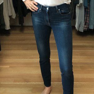 Father's Daughter Mid-rise skinny jeans, sz 26